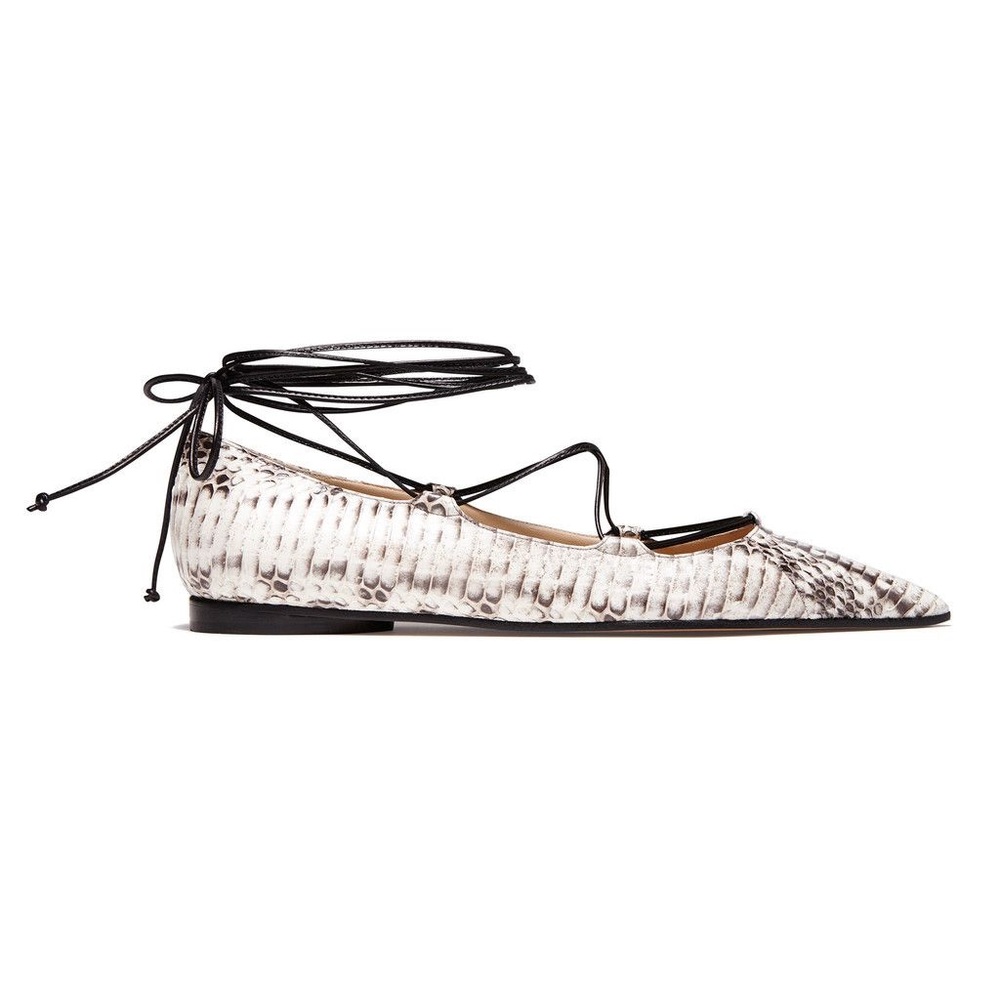 Snake leather Michael kors collection flats 36
